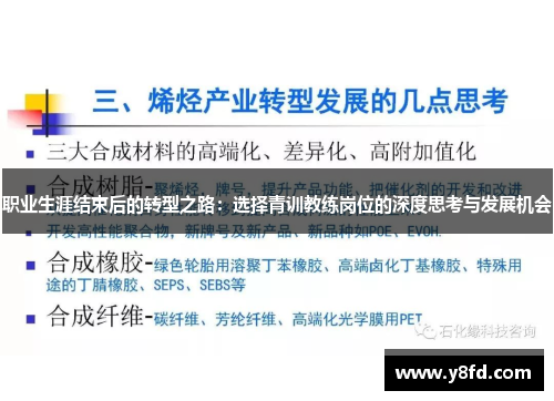 职业生涯结束后的转型之路：选择青训教练岗位的深度思考与发展机会